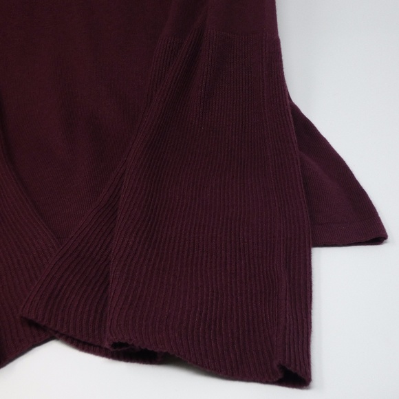 Vince Camuto Bell-Sleeve Sweater Deep Claret - Picture 6 of 8